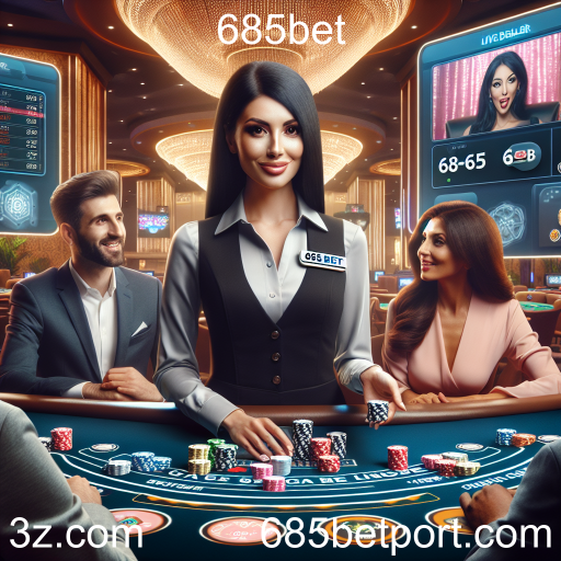 Descubra o Mundo do Cassino Ao Vivo no 685bet